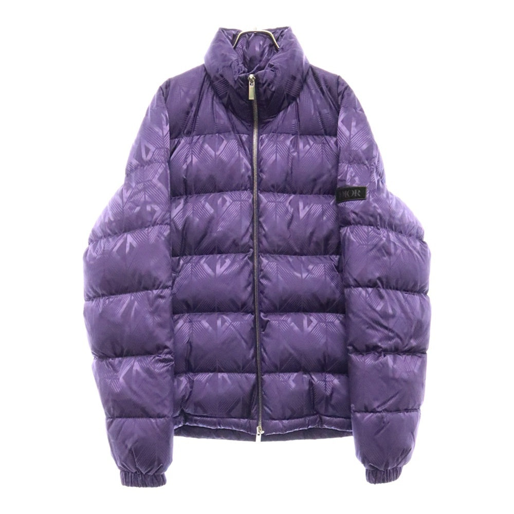 DIOR(ディオール) CD DIAMOND MIRAGE SKI CAPSULE ロゴ ダイヤモンド ミラージュ スキー カプセル ナイロン ダウン ジャケット パープル 943C449C5711