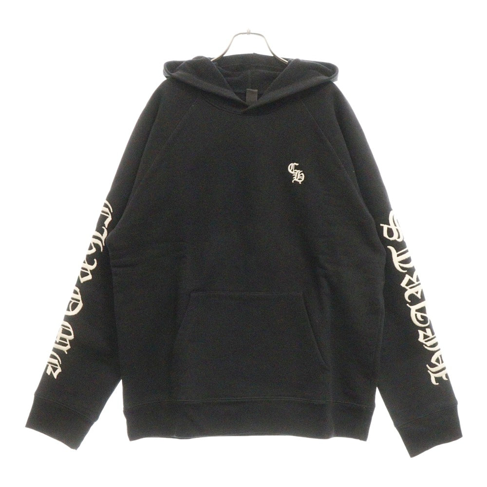 CHROME HEARTS(クロムハーツ) Y NOT SLO RIDE HD PLVR ワイノット CH刺繍 プルオーバー スウェット パーカー ブラック
