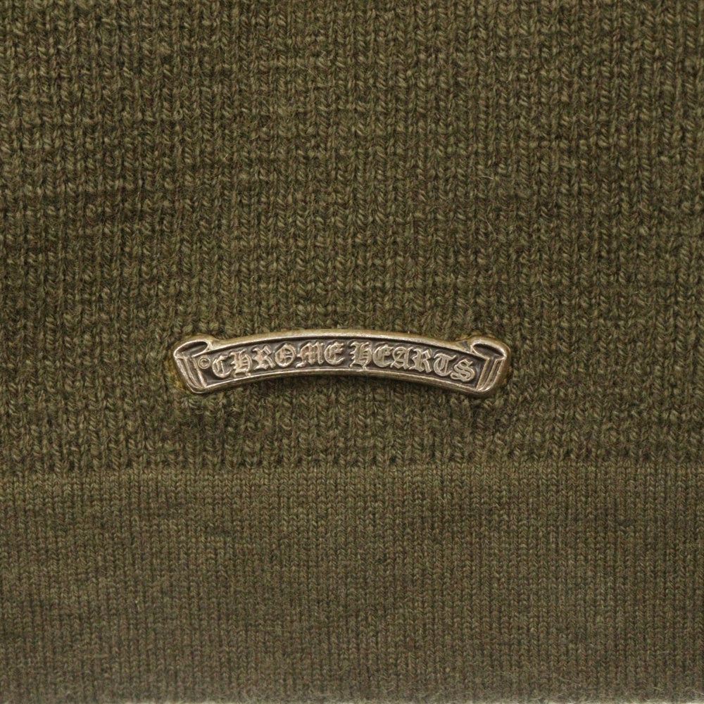 CHROME HEARTS(クロムハーツ) SWTR U REGULATOR CARDI ニットサーマル カシミア ヴァインダガー カーディガン セーター カーキ