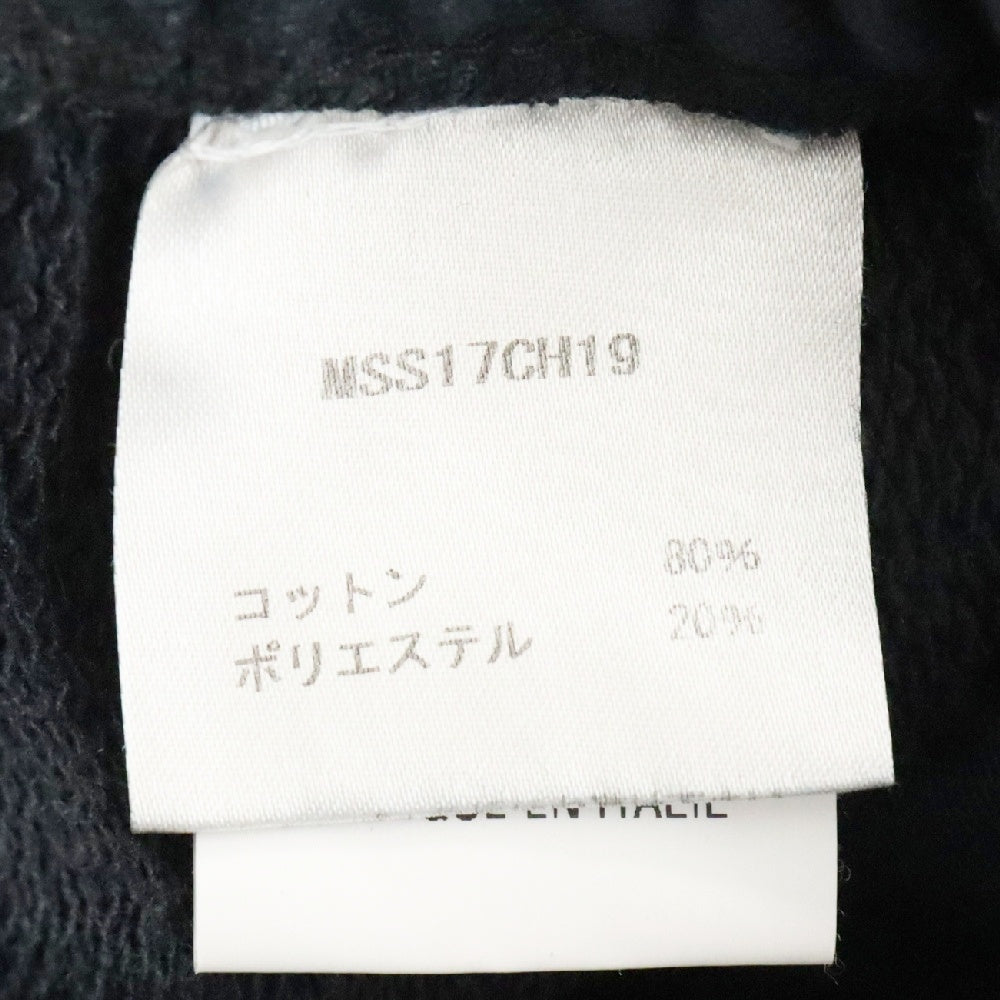 VETEMENTS(ヴェトモン) 17SS ×Champion Logo Sweat Pants ロゴスウェットパンツ ブラック MSS17CH19