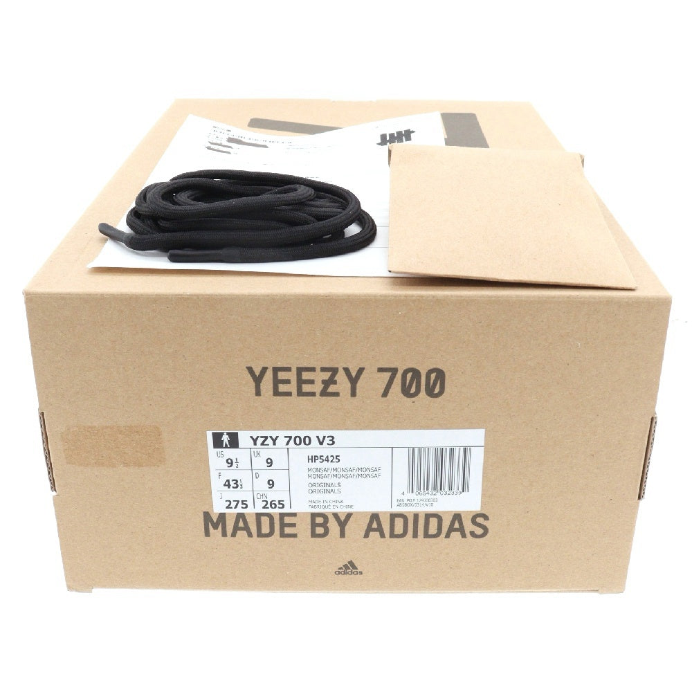 adidas(アディダス) YEEZY 700 V3 MONO SAFFLOWER イージー モノ サフラワー ローカット スニーカー イエロー US9.5/27.5cm HP5425