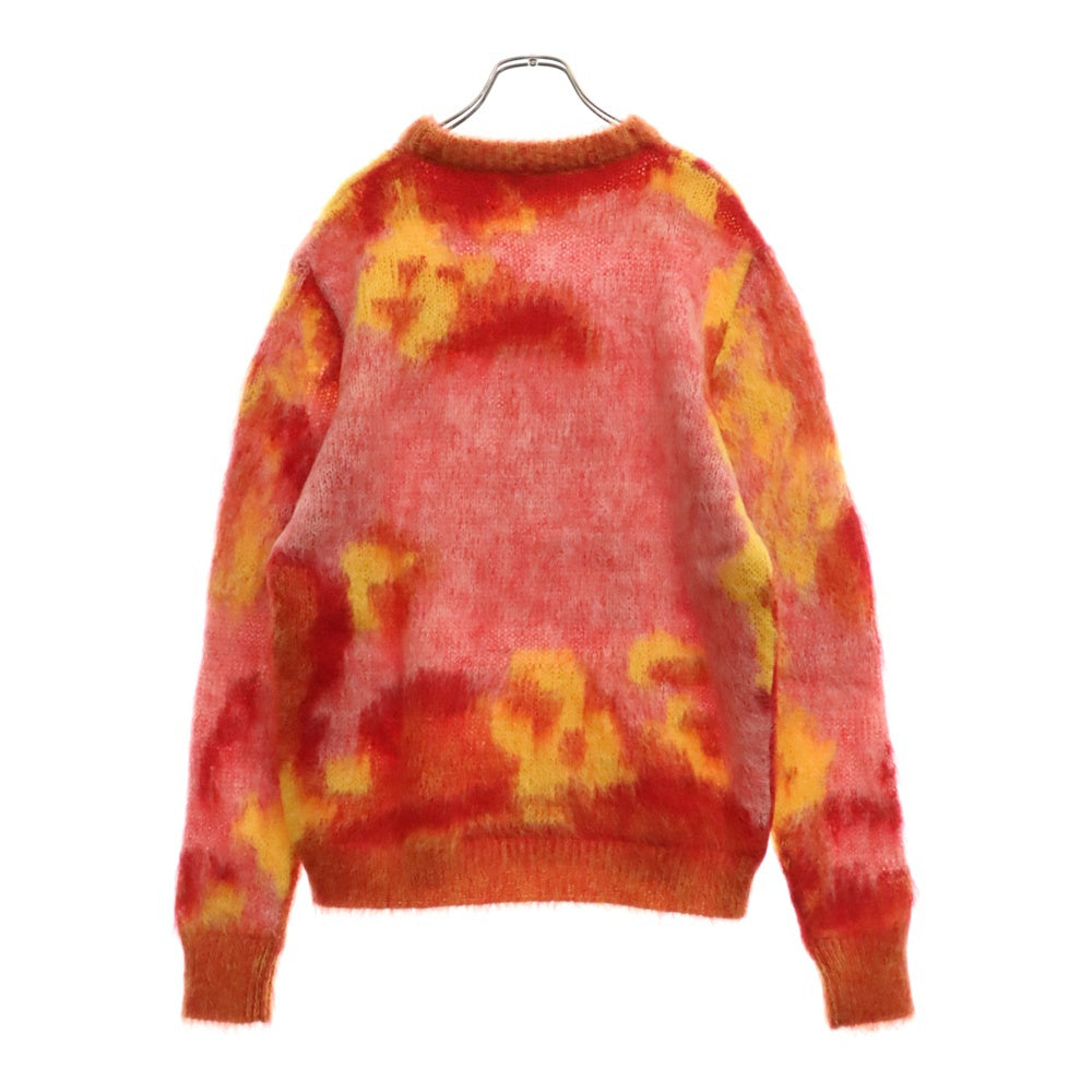 DIOR(ディオール) 21AW×PETER DOIG エアブラシライオン モヘア ニットセーター ピータードイグ レッド/オレンジ 143M645AT274