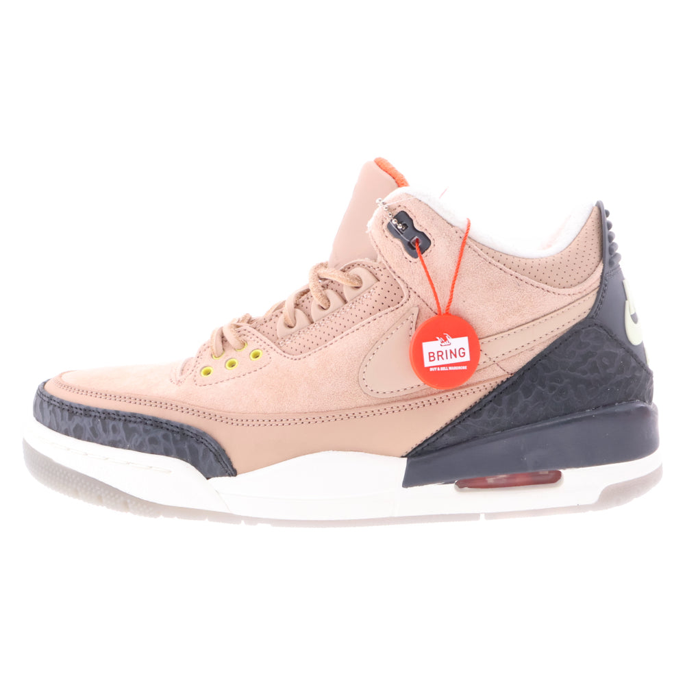 NIKE(ナイキ) AIR JORDAN 3 RETRO JTH NRG Bio Beige エアジョーダン 3 ビオ ベージュ ミッドカットスニーカーシューズ ベージュ US9/27cm AV6683-200