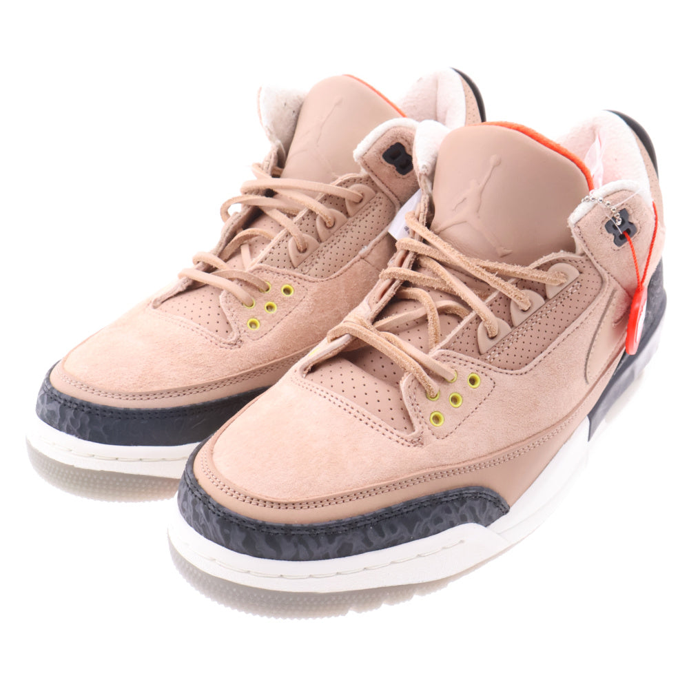 NIKE(ナイキ) AIR JORDAN 3 RETRO JTH NRG Bio Beige エアジョーダン 3 ビオ ベージュ ミッドカットスニーカーシューズ ベージュ US9/27cm AV6683-200