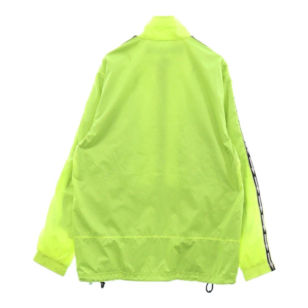 OFF-WHITE(オフホワイト) 19SS Nylon Tracktop ナイロン トラックトップ ジップアップ ジャケット ネオンイエロー OMBD010S19D16001