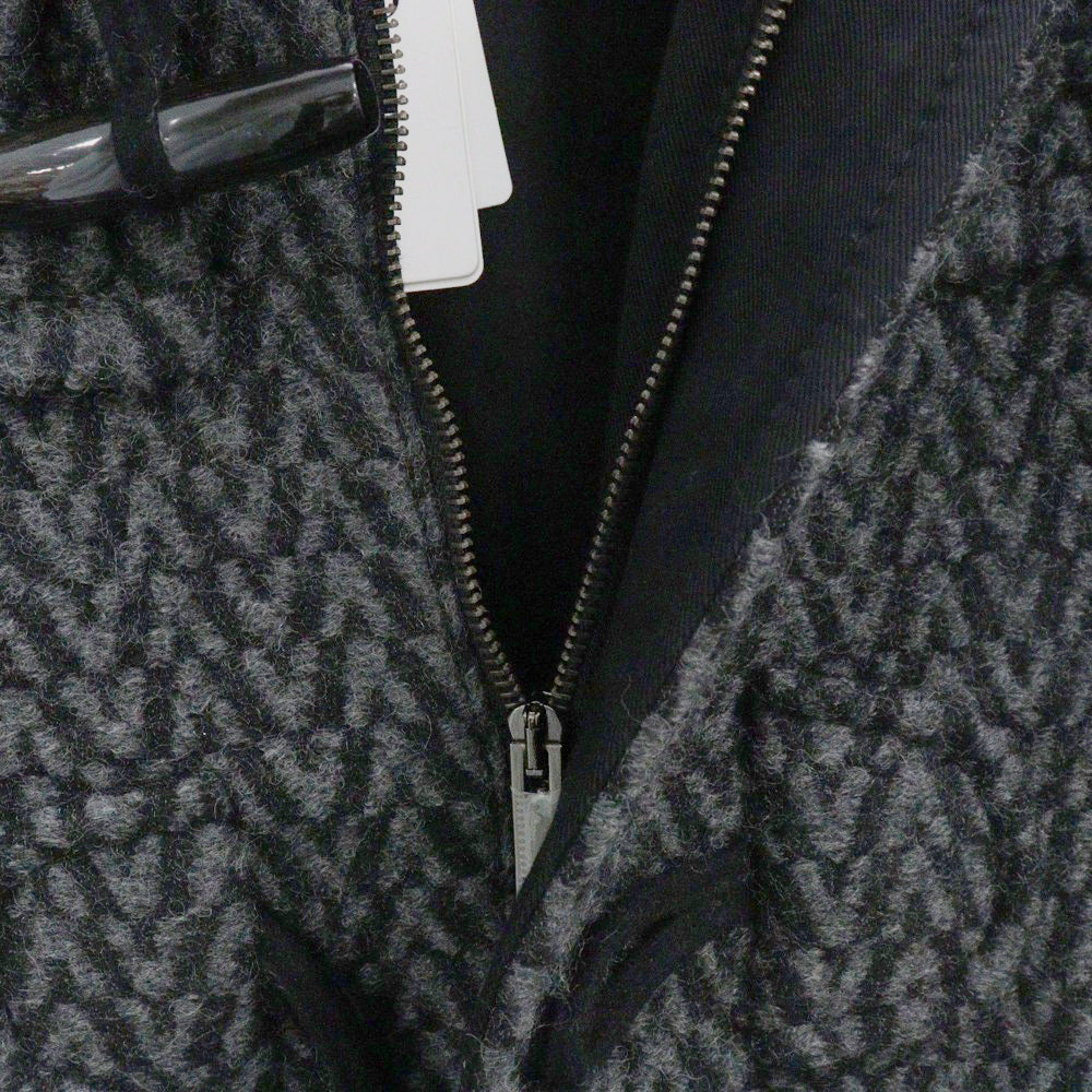 VALENTINO(ヴァレンチノ) 23AW スピゴラウールダッフルコート チャコールグレー WV3CJG357GE