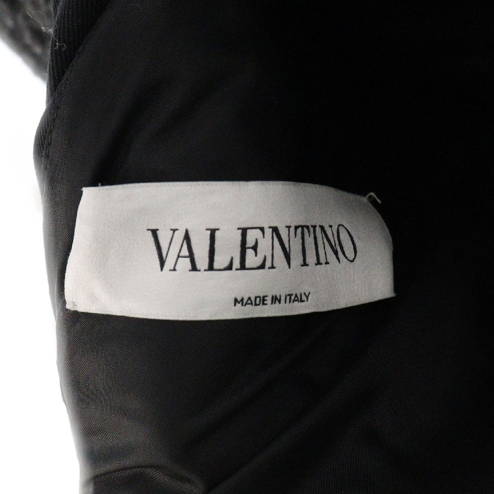 VALENTINO(ヴァレンチノ) 23AW スピゴラウールダッフルコート チャコールグレー WV3CJG357GE