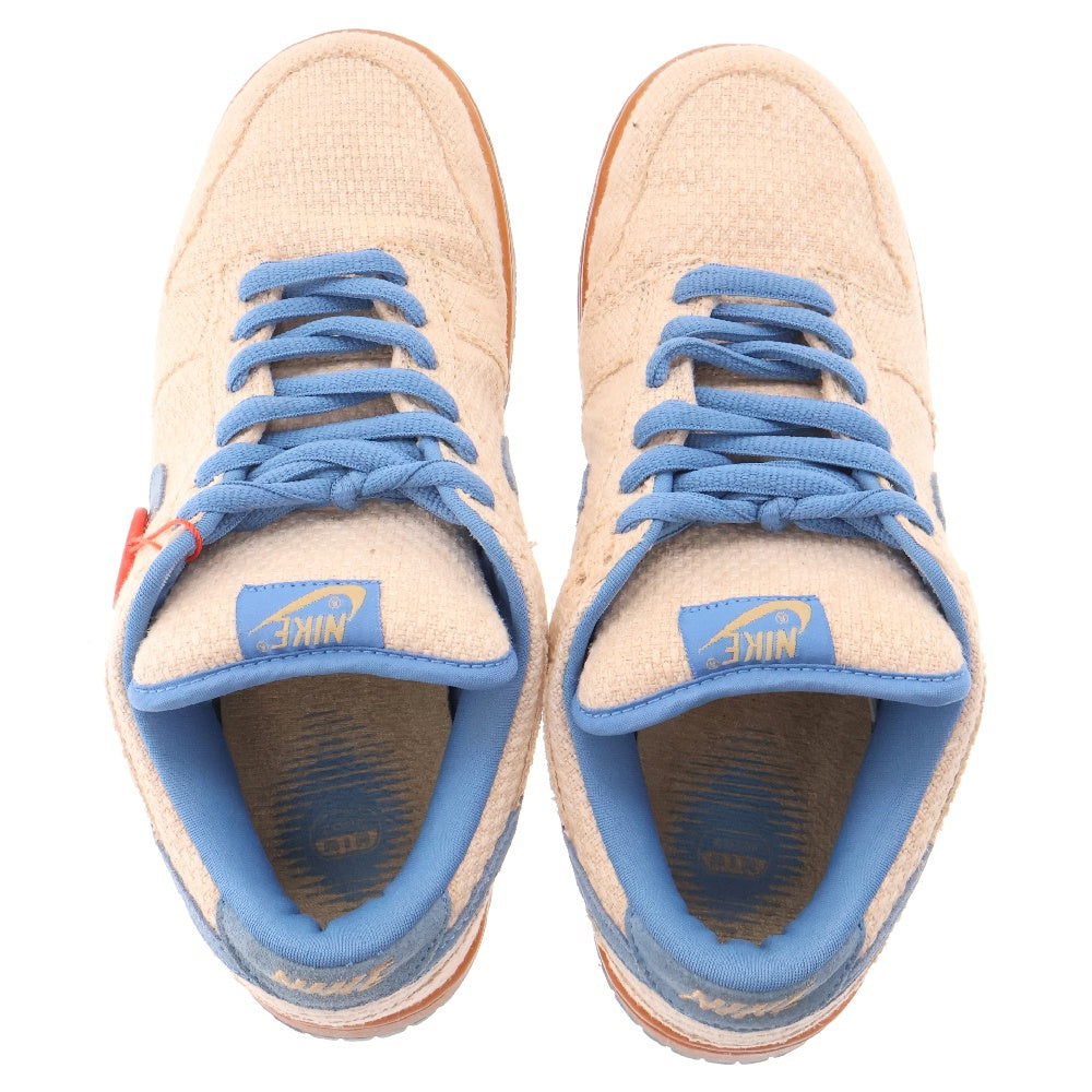 NIKE SB(ナイキエスビー) 【観賞用 2003年製】 DUNK LOW PRO BLUE HEMP ダンク プロ ブルーヘンプ ローカットスニーカー ベージュ/ブルー US10.5/28.5cm 304292-741