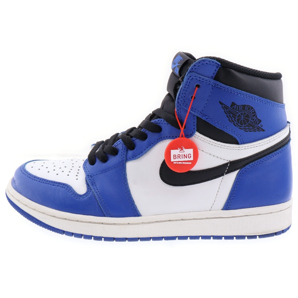 NIKE(ナイキ) AIR JORDAN 1 RETRO HIGH OG GAME ROYAL エアジョーダン1 ゲームロイヤル ハイカットスニーカー ブルー/ホワイト 555088-403 US9.5/27.5cm