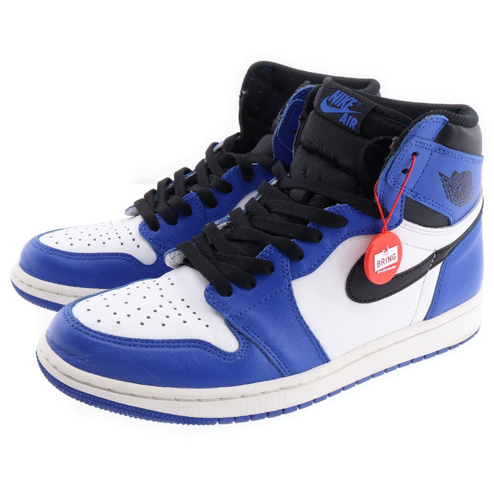 NIKE(ナイキ) AIR JORDAN 1 RETRO HIGH OG GAME ROYAL エアジョーダン1 ゲームロイヤル ハイカットスニーカー ブルー/ホワイト 555088-403 US9.5/27.5cm