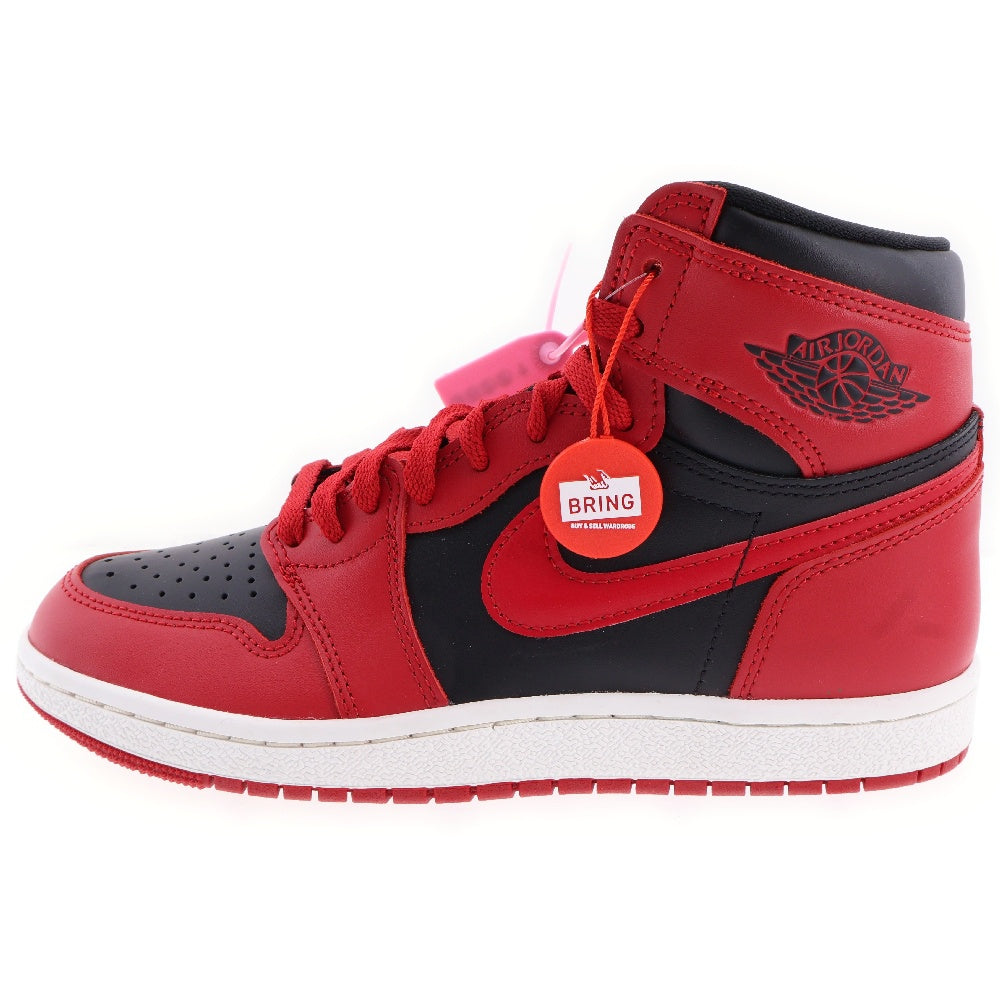 NIKE(ナイキ) AIR JORDAN 1 HI 85 VARSITY RED エアジョーダン1 バーシティレッド ハイカットスニーカー ブラック/レッド BQ4422-600 US7/25cm