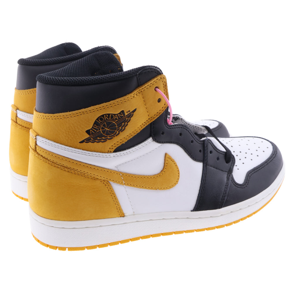 NIKE(ナイキ) AIR JORDAN 1 RETRO HIGH OG YELLOW OCHRE エアジョーダン1 ハイカットスニーカー イエローオークル 555088-109 US10/28cm