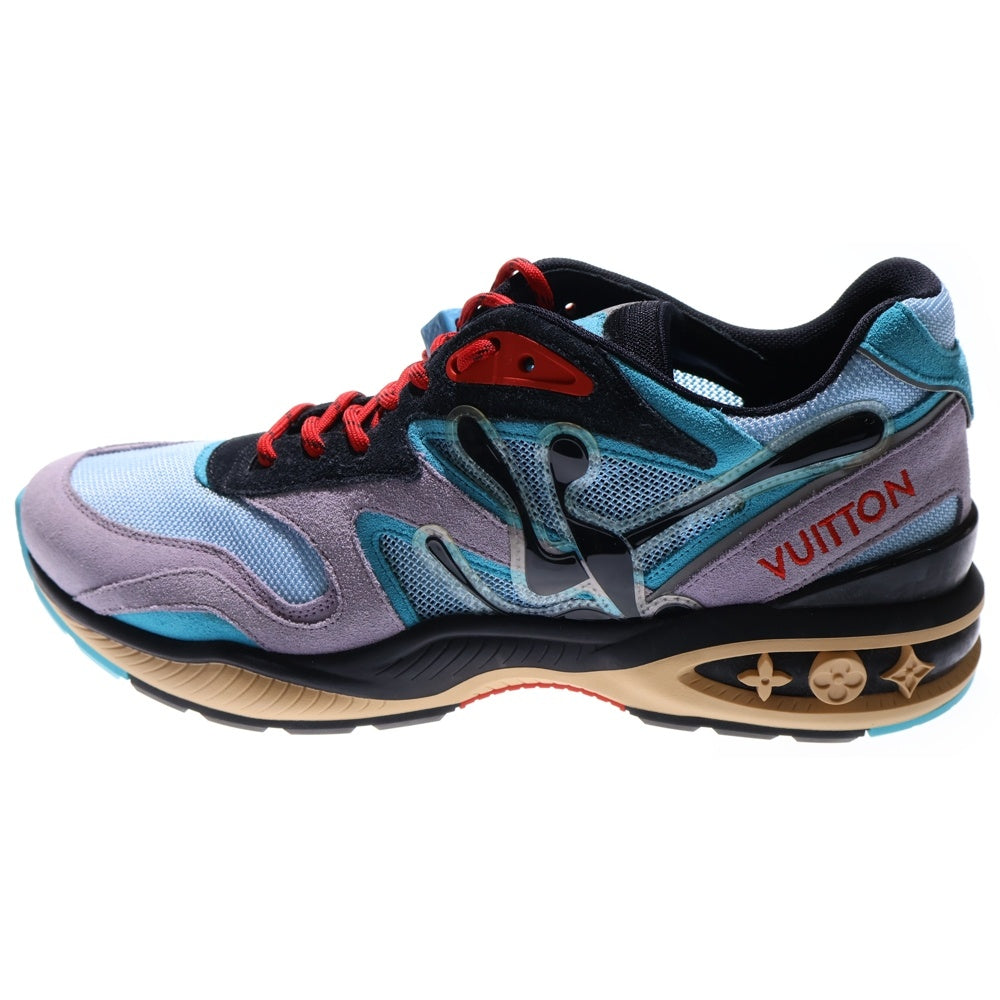 LOUIS VUITTON(ルイヴィトン) LVトレイルライン ローカットスニーカー ヴィオレ スエード マルチ