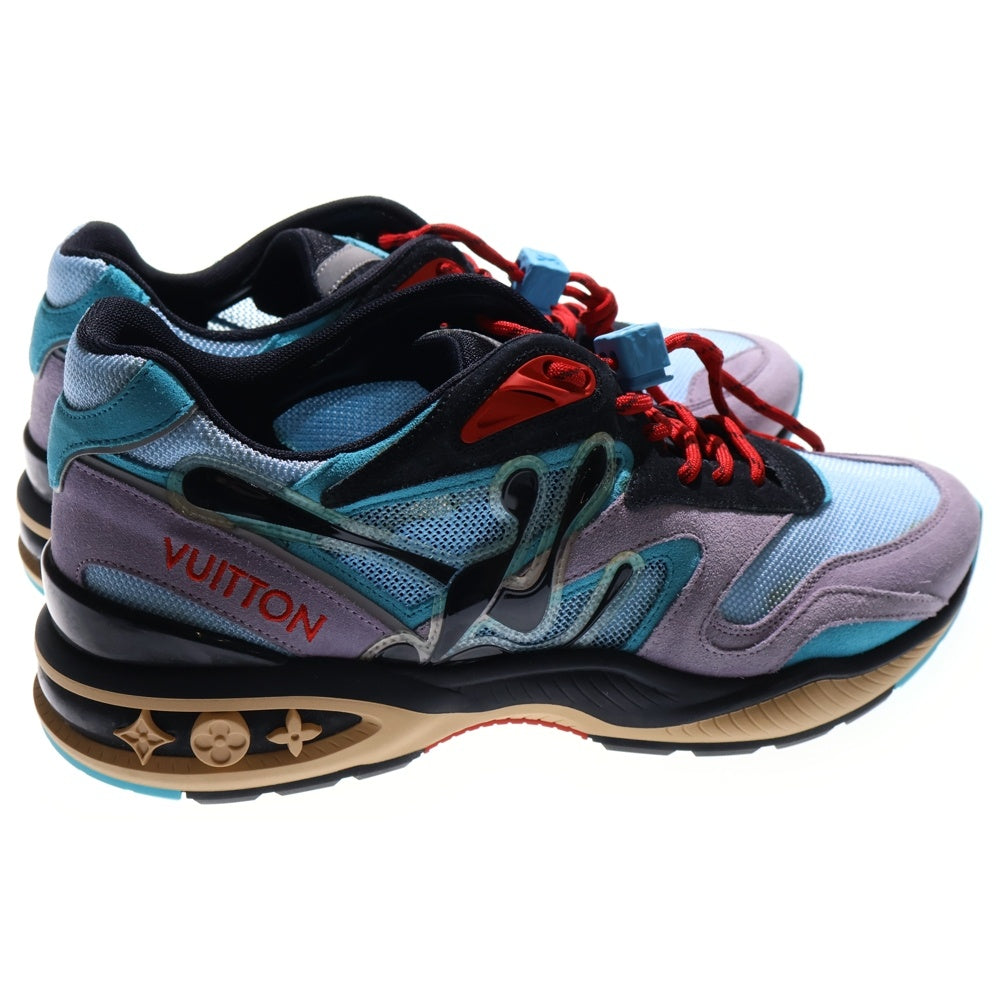 LOUIS VUITTON(ルイヴィトン) LVトレイルライン ローカットスニーカー ヴィオレ スエード マルチ