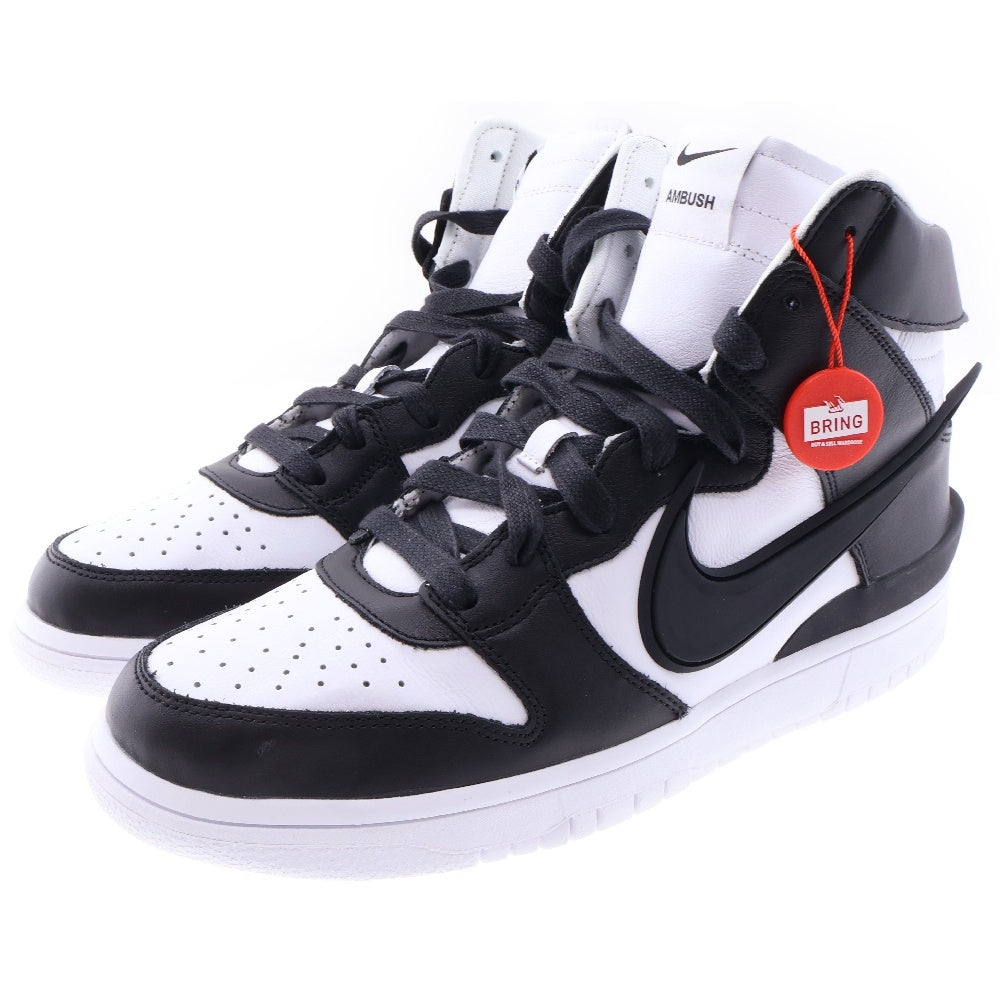 NIKE(ナイキ) ×AMBUSH DUNK HIGH CU7544-001 アンブッシュ ダンク ハイカットスニーカー シューズ ブラック/ホワイト US9.5/27.5cm