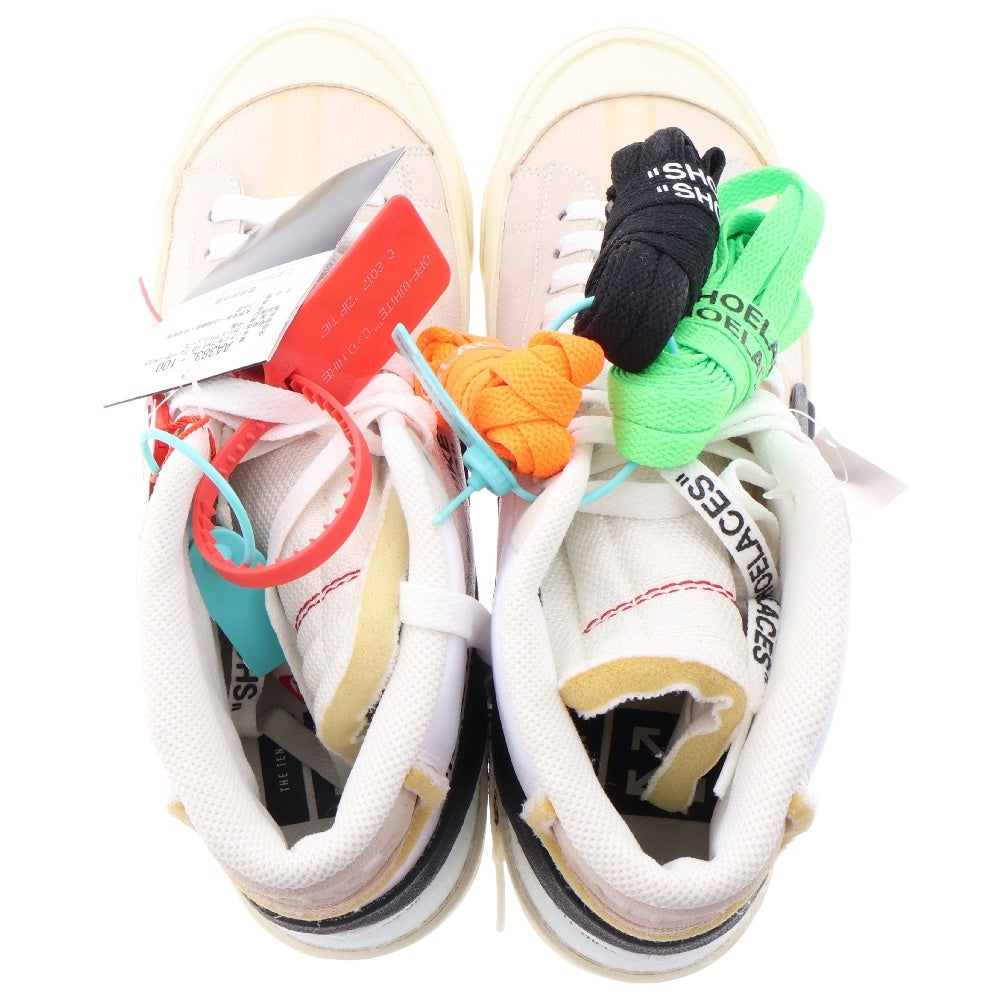 NIKE(ナイキ) ×OFF-WHITE The 10 BLAZER MID オフホワイト ブレザー ハイカットスニーカー ホワイト US9.5/27.5cm AA3832-100