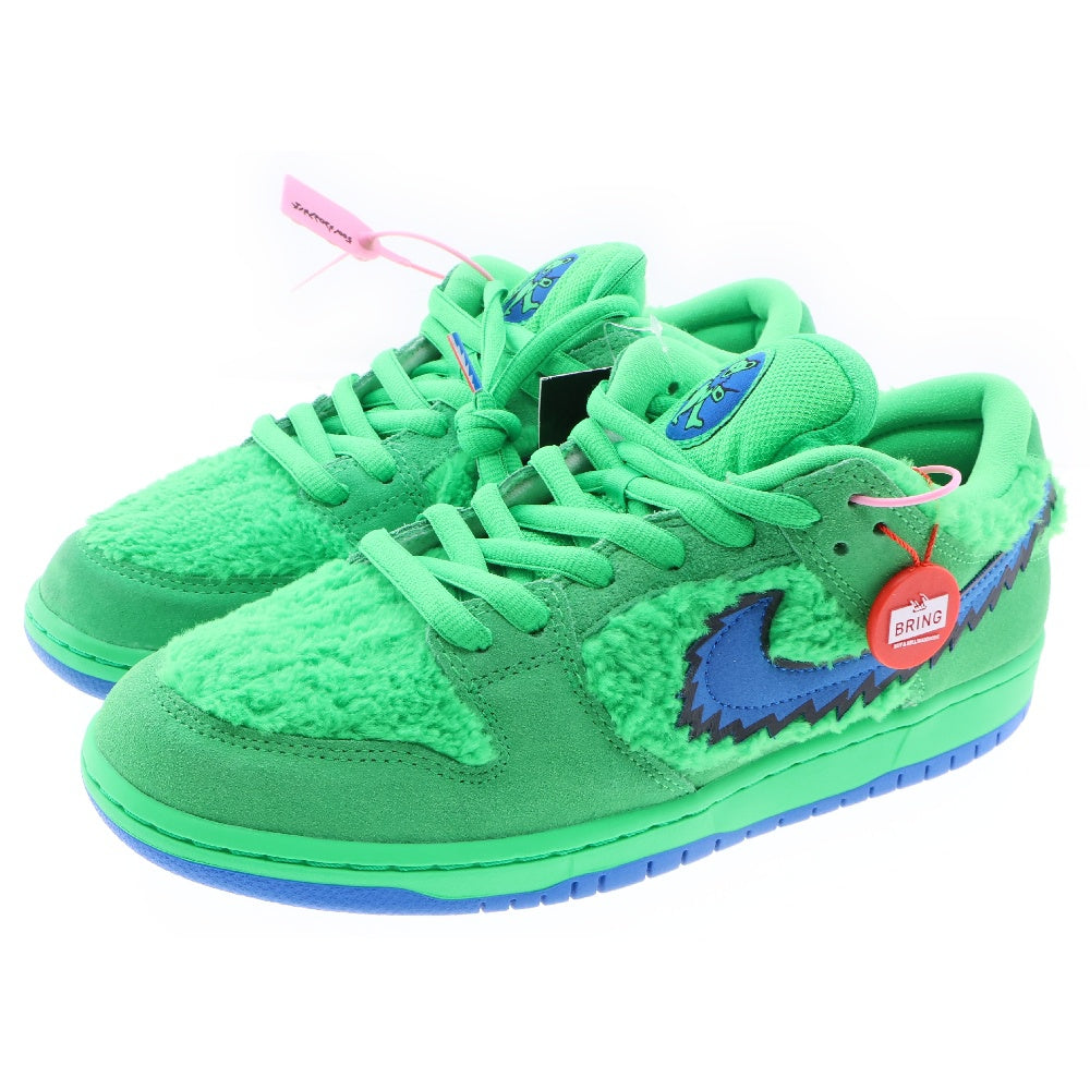 NIKE SB(ナイキエスビー) DUNK LOW GRATEFUL DEAD BEARS ダンクローグレイトフルデッドベアーズ ローカットスニーカー グリーン CJ5378-300 US10.5/28.5cm