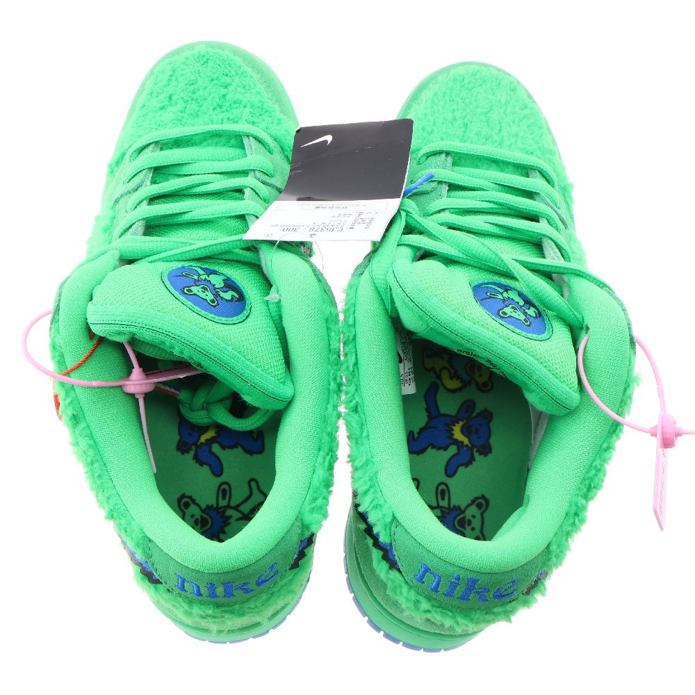 NIKE SB(ナイキエスビー) DUNK LOW GRATEFUL DEAD BEARS ダンクローグレイトフルデッドベアーズ ローカットスニーカー グリーン CJ5378-300 US10.5/28.5cm