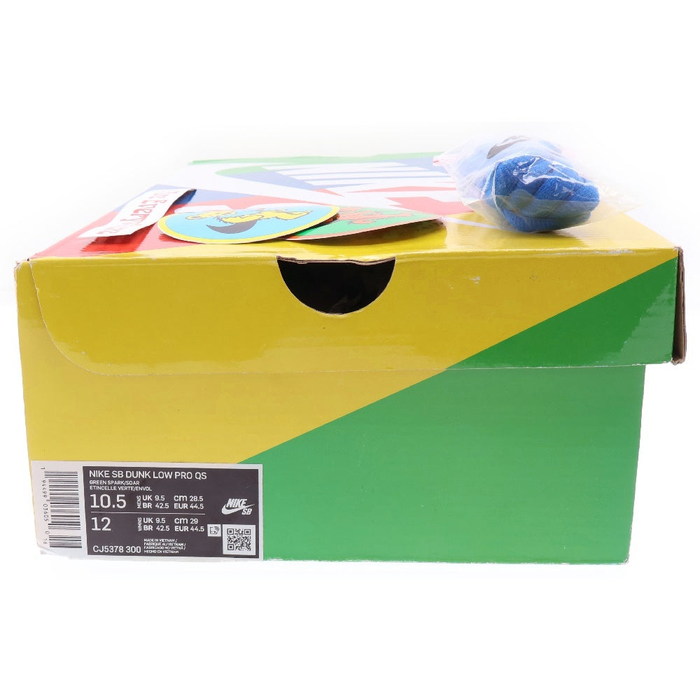 NIKE SB(ナイキエスビー) DUNK LOW GRATEFUL DEAD BEARS ダンクローグレイトフルデッドベアーズ ローカットスニーカー グリーン CJ5378-300 US10.5/28.5cm