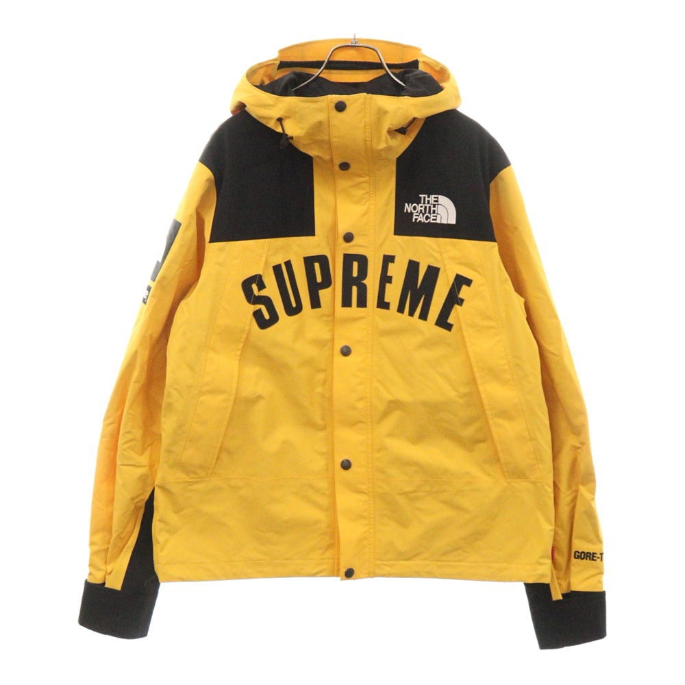 SUPREME(シュプリーム) 19SS ×THE NORTH FACE Arc Logo Mountain Parka ザ ノースフェイス アーチ ロゴ マウンテン パーカー ジャケット イエロー/ブラック NP11901I