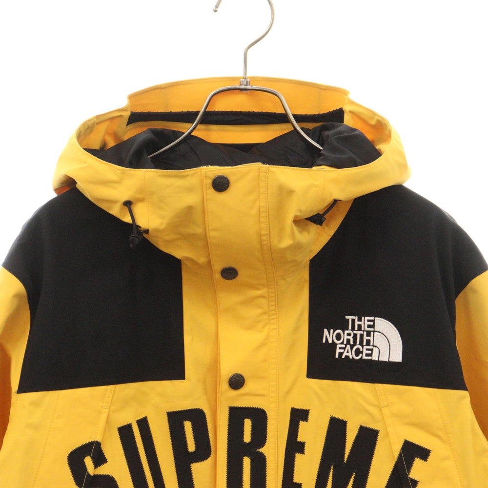 SUPREME(シュプリーム) 19SS ×THE NORTH FACE Arc Logo Mountain Parka ザ ノースフェイス アーチ ロゴ マウンテン パーカー ジャケット イエロー/ブラック NP11901I