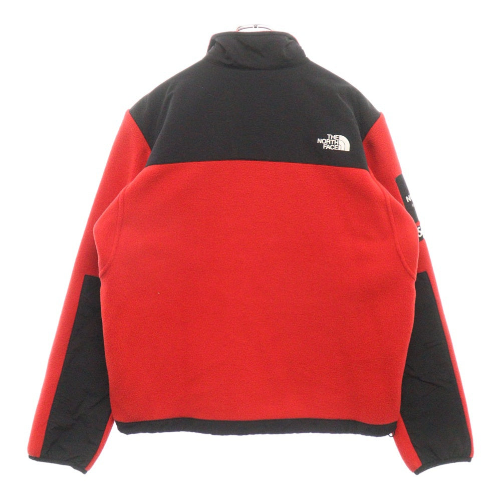 SUPREME(シュプリーム) 19SS ×THE NORTH FACE Arc Logo Denali Fleece Jacket ザノースフェイス アーチロゴ デナリ フリース ジャケット レッド/ブラック NA11903I