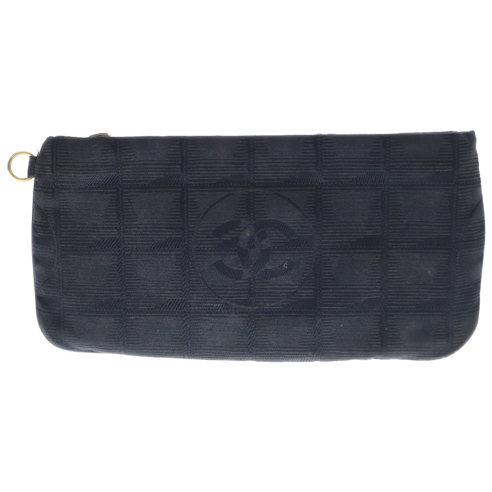 CHANEL(シャネル) ココマーク ニュートラベルライン ポーチ 小物入れ ブラック レディース A20532