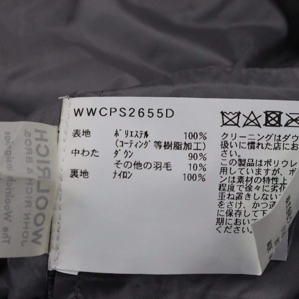 WOOLRICH(ウールリッチ) PUFFY PRESCOTT ダウン ロングジャケット コート グレー レディース WWCPS2655D