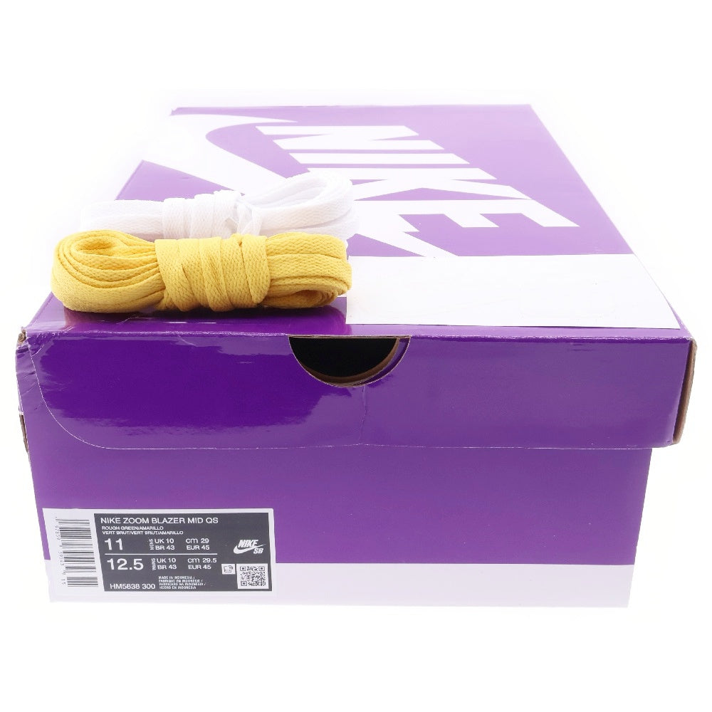 NIKE SB(ナイキエスビー) ×ANTIHERO ZOOM BLAZER MID QS アンタイヒーロー ズーム ブレザー ミッドカットスニーカー カーキ US11/29cm HM5838-300
