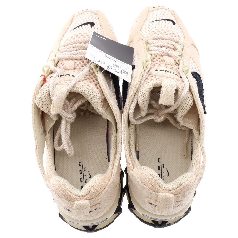 NIKE(ナイキ) ×STUSSY AIR ZOOM SPIRIDON CG 2 Fossil ステューシー エア ズーム スピリドン フォッシル ローカットスニーカー アイボリー US11/29cm CQ5486-200