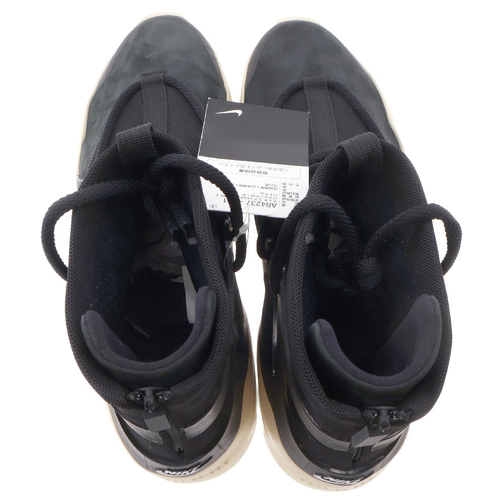 NIKE(ナイキ) ×FEAR OF GOD AIR FEAR OF GOD エアフィアオブゴッド ハイカットスニーカー ブラック/ベージュ US10.5/28.5cm AR4237-001