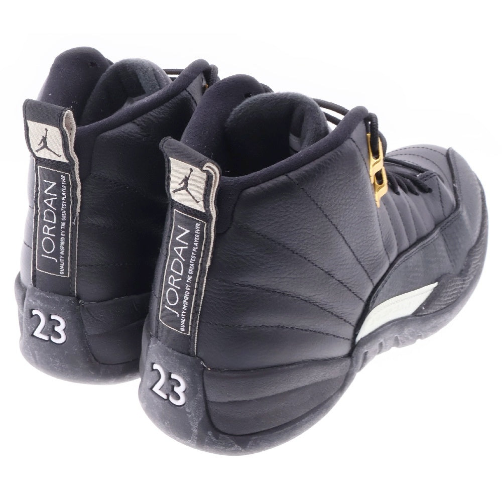 NIKE(ナイキ) 【観賞用 2015年製】 AIR JORDAN 12 RETRO THE MASTER エアジョーダン レトロ マスター ハイカットスニーカー ブラック US8/26cm 130690-013