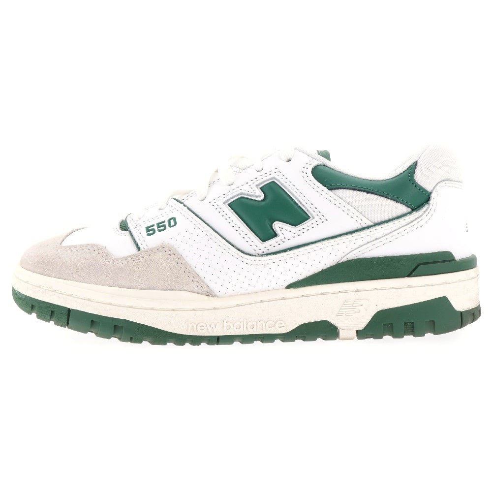 New Balance(ニューバランス) BB550WT1 ローカットスニーカー グリーン/ホワイト US7.5/25.5cm