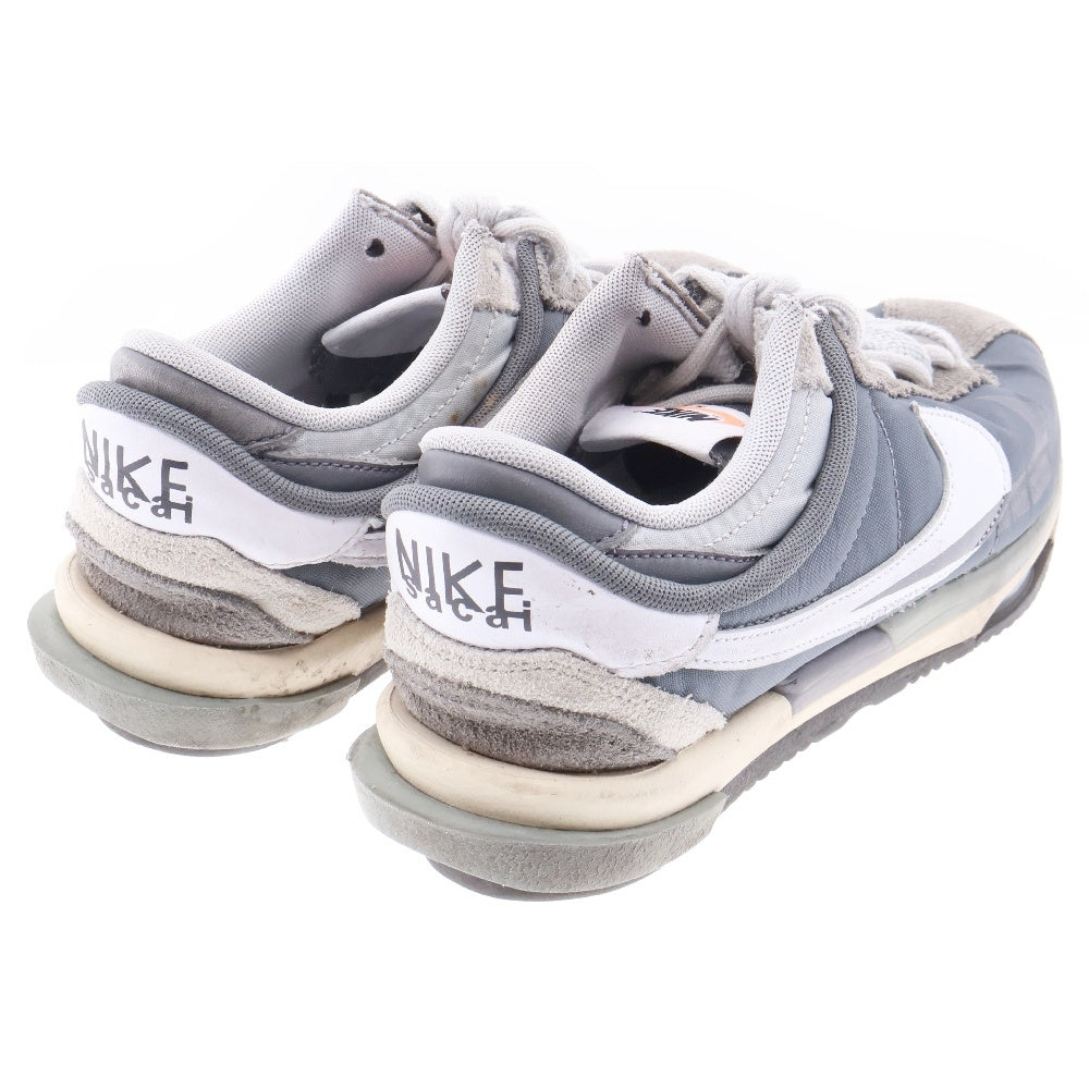 NIKE(ナイキ) ×Sacai ZOOM CORTEZ SP サカイ ズーム コルテッツ ローカットスニーカー グレー US8/26cm DQ0581-001