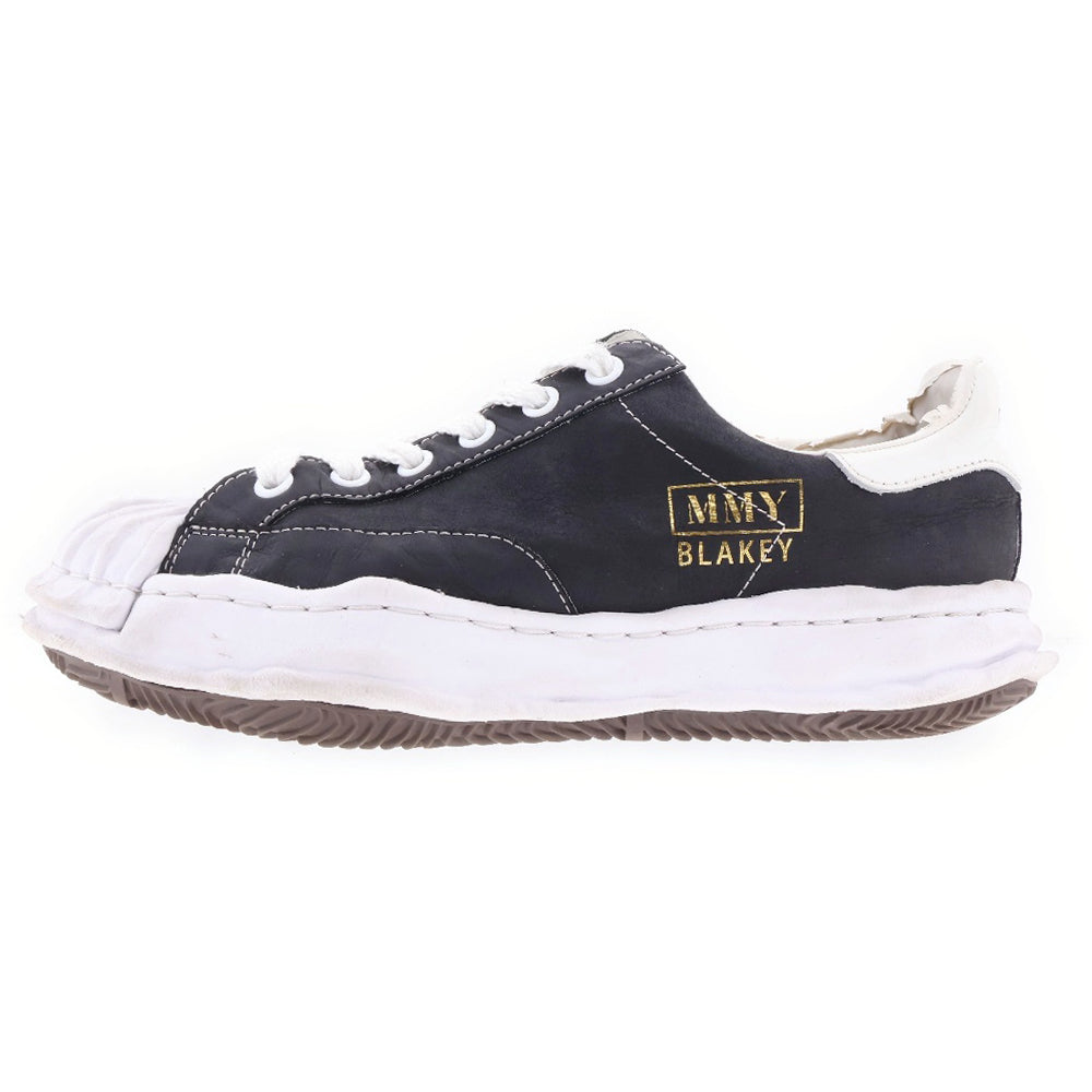 MAISON MIHARAYASUHIRO(メゾンミハラヤスヒロ) BLAKEY OG STC SOLE PL LEATHER LOWTOP ベイカー オリジナルソール ローカットスニーカー ブラック A08FW711