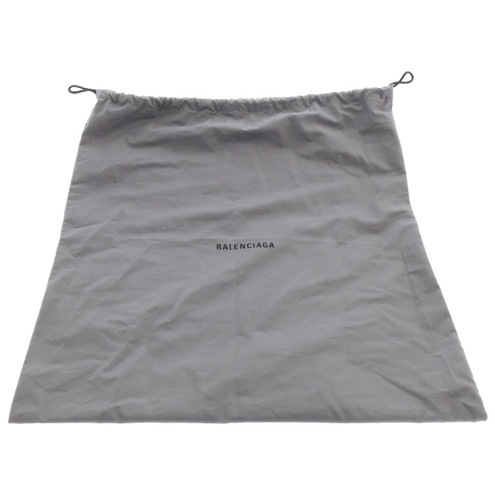 BALENCIAGA(バレンシアガ) 24SS TRASH BAG トラッシュバッグ レザー ショルダーバッグ ブラック 716897