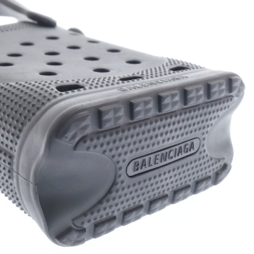 BALENCIAGA(バレンシアガ) 22SS ×crocs phone holder クロックス フォン ホルダー ラバー ショルダーバッグ ブラック 702264