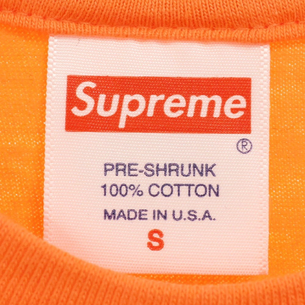 SUPREME(シュプリーム) 19SS Knot Tee ノット クルーネック 半袖Tシャツカットソー オレンジ