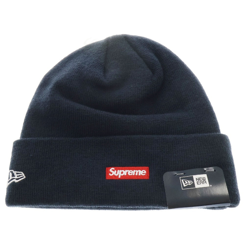 SUPREME(シュプリーム) 18AW NEW ERA Script Beanie スクリプトロゴニットビーニー ネイビー