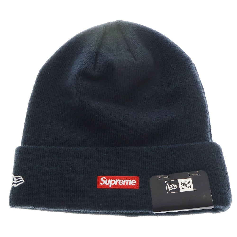SUPREME(シュプリーム) 18AW NEW ERA Script Beanie スクリプトロゴニットビーニー ネイビー