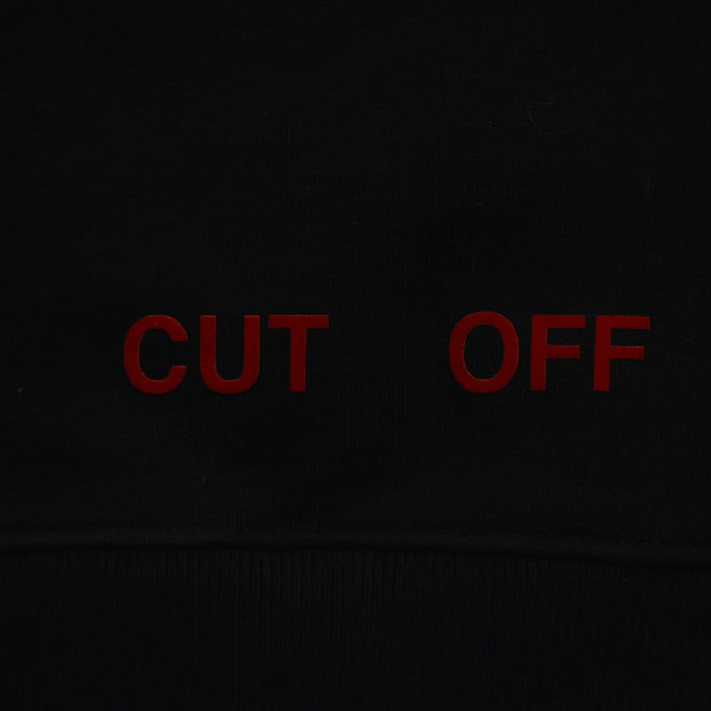 OFF-WHITE(オフホワイト) DOWNTOWN SCULL スカル プリント スウェット トレーナー ブラック