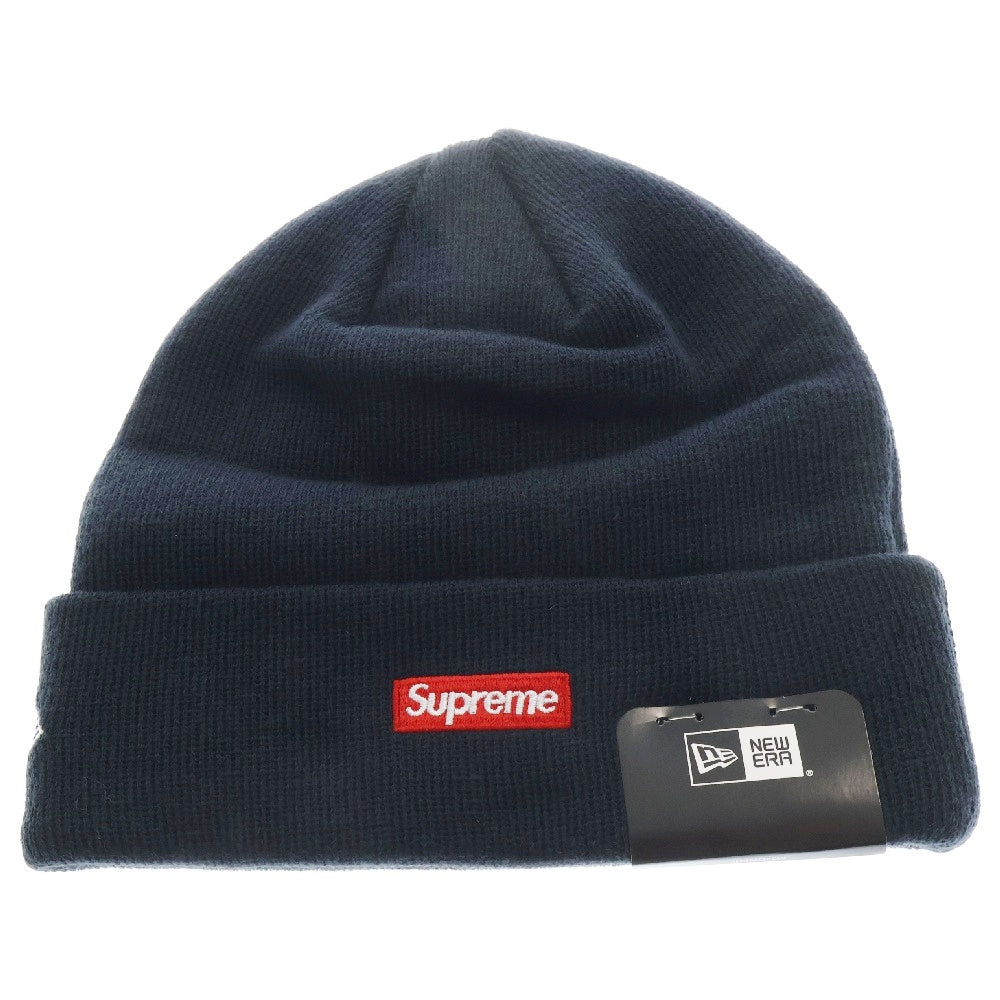 SUPREME(シュプリーム) 18AW NEW ERA Script Beanie スクリプトロゴニットビーニー ネイビー