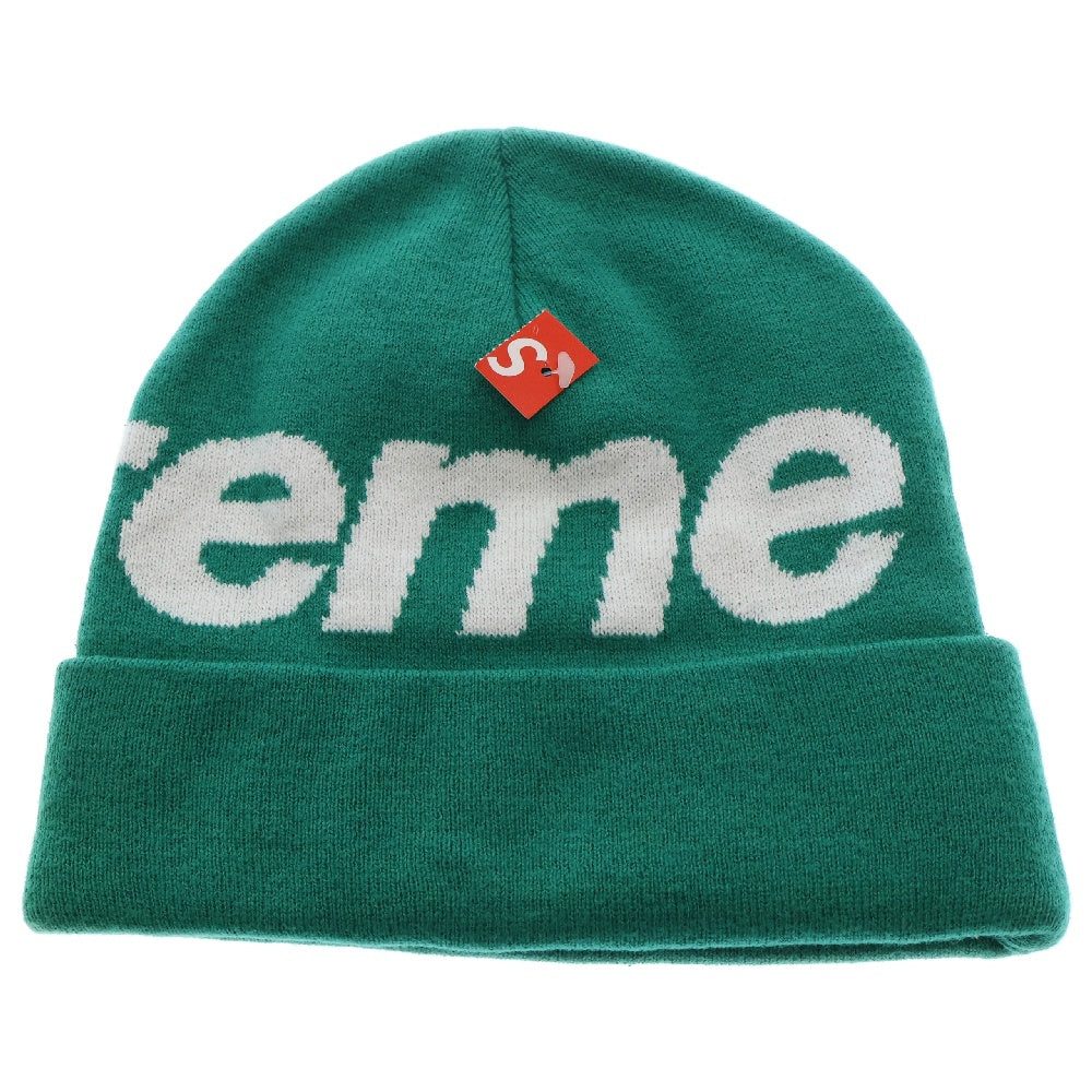 SUPREME(シュプリーム) 19AW Big Logo Beanie ビッグロゴ ビーニー ニット 帽子 グリーン