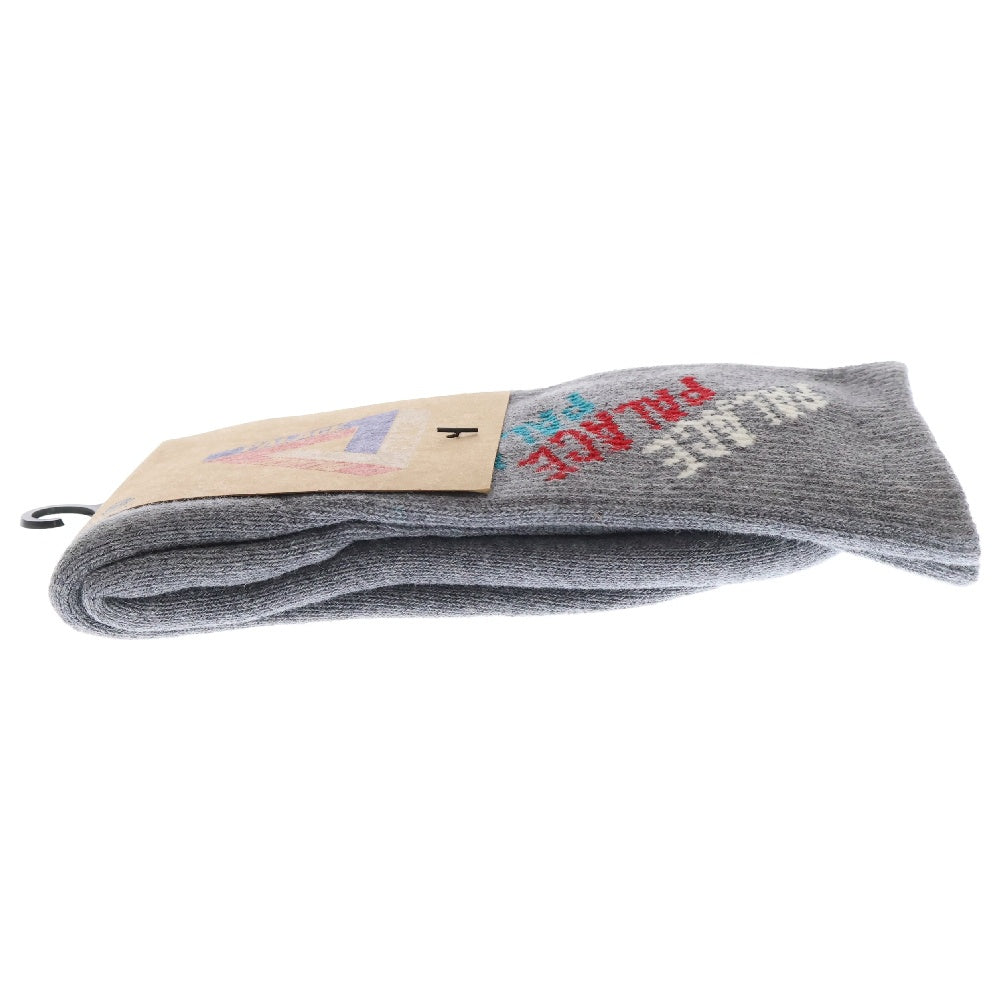 Palace Skateboards(パレススケートボーズ) REPEAT FONT SOCK リピート フォント ソックス 靴下 グレー
