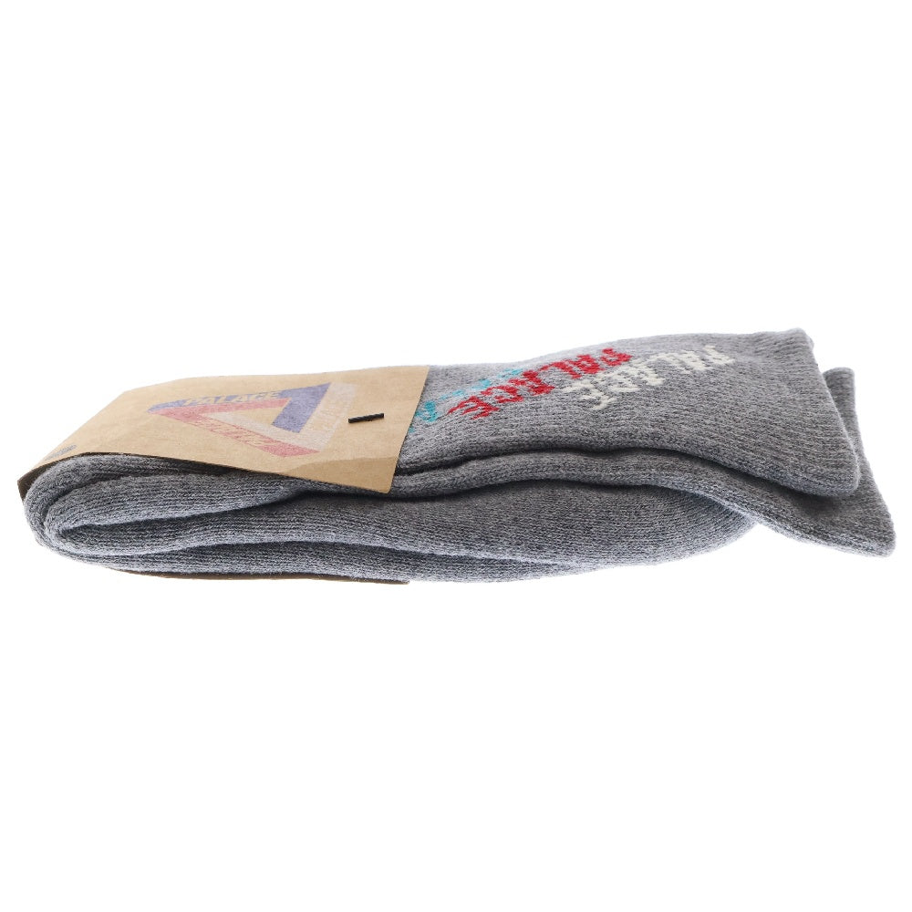 Palace Skateboards(パレススケートボーズ) REPEAT FONT SOCK リピート フォント ソックス 靴下 グレー