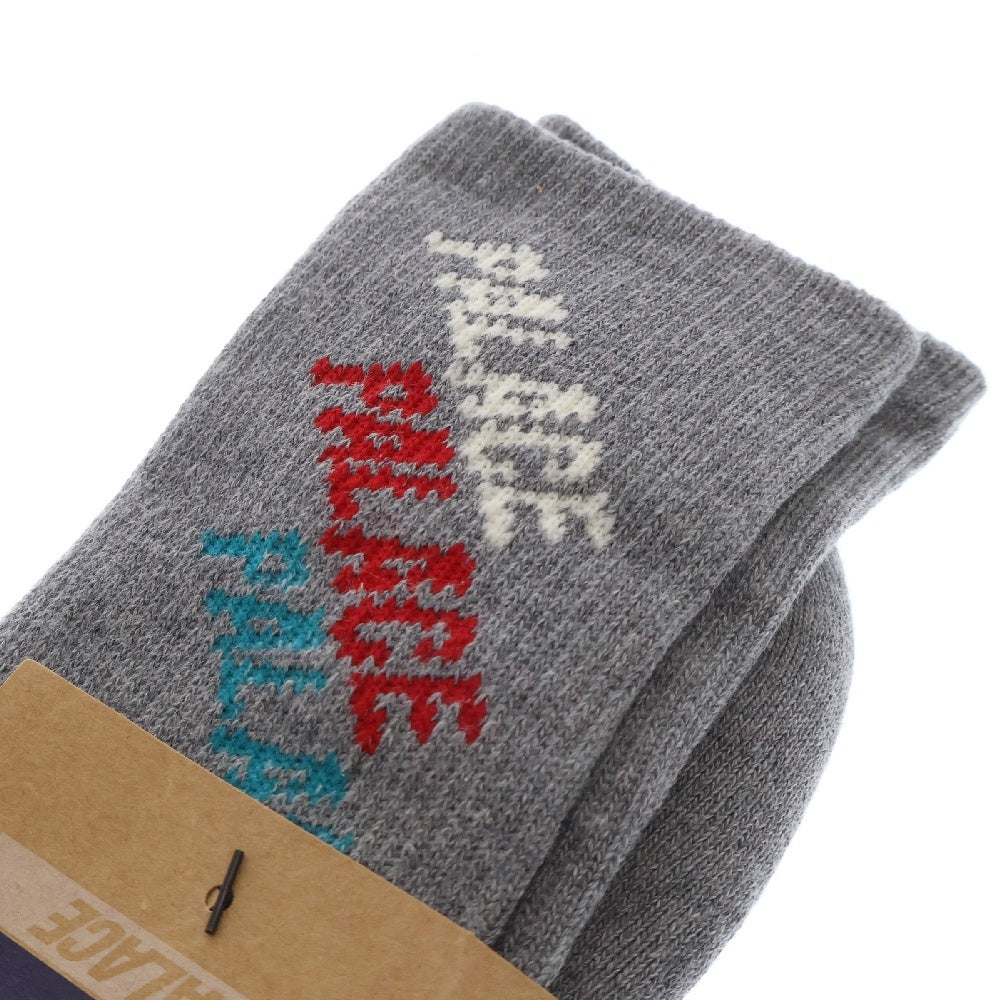 Palace Skateboards(パレススケートボーズ) REPEAT FONT SOCK リピート フォント ソックス 靴下 グレー