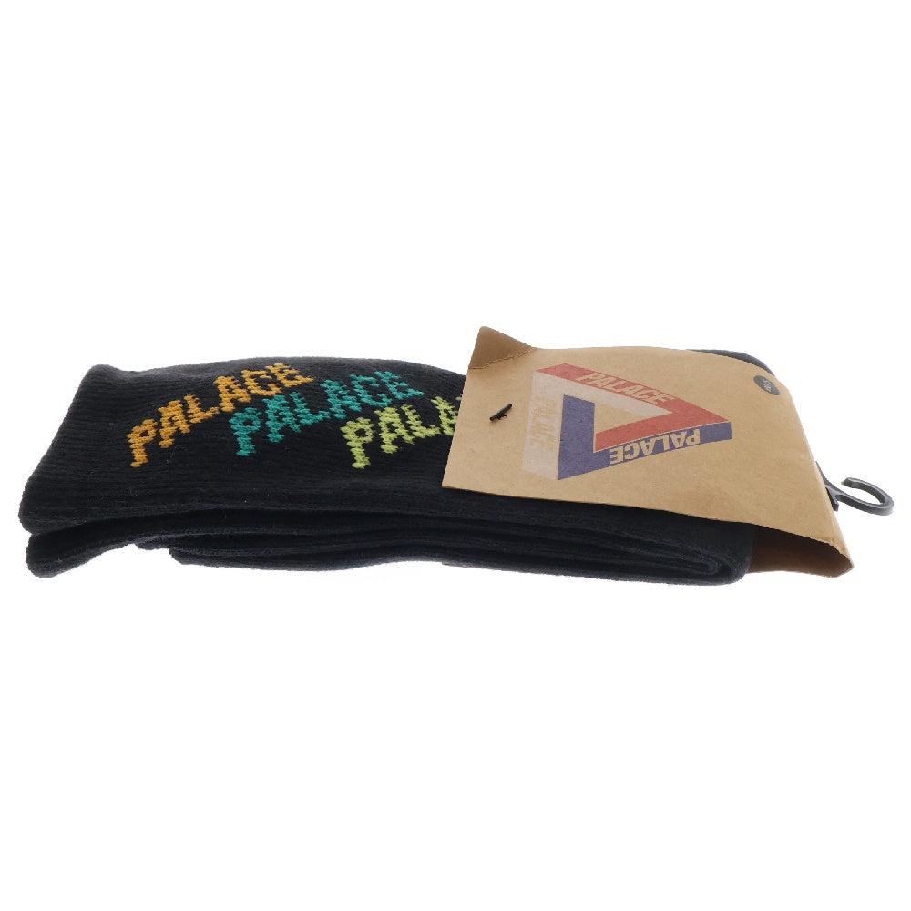 Palace Skateboards(パレススケートボーズ) REPEAT FONT SOCK リピート フォント ソックス 靴下 ブラック