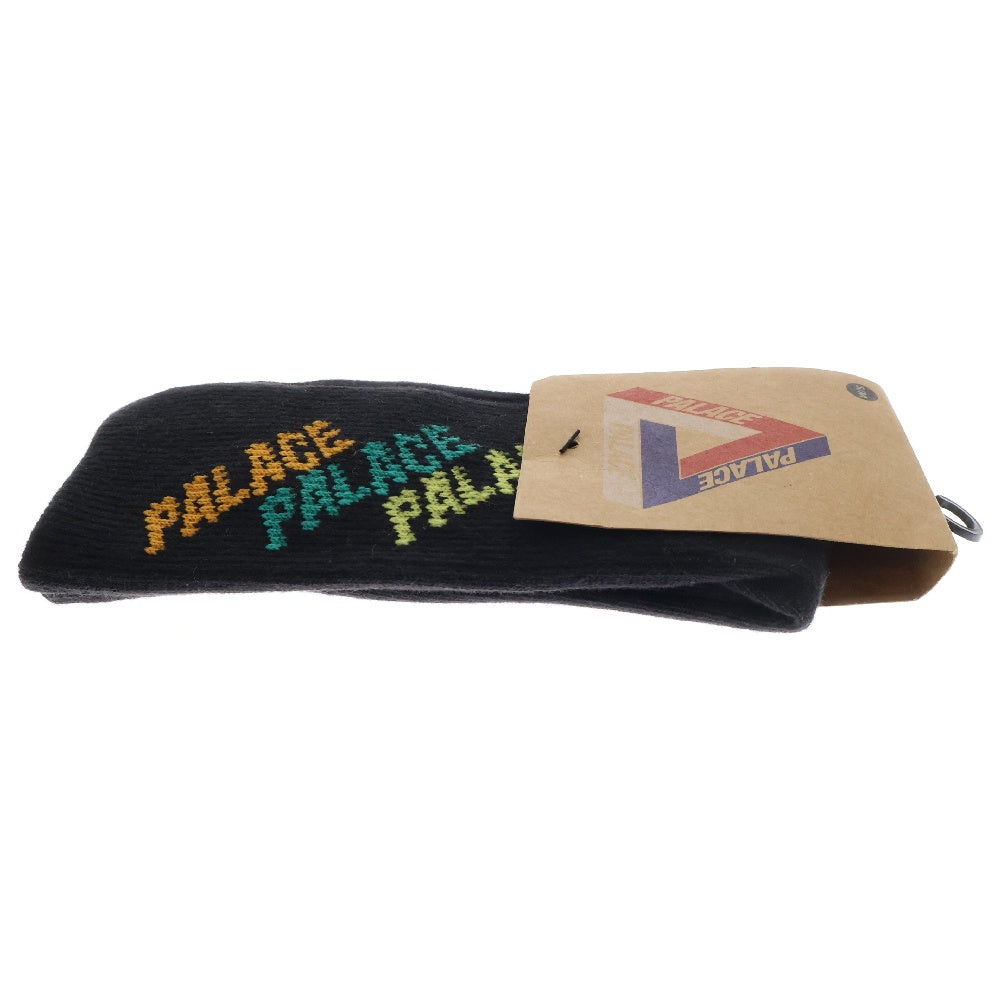 Palace Skateboards(パレススケートボーズ) REPEAT FONT SOCK リピート フォント ソックス 靴下 ブラック