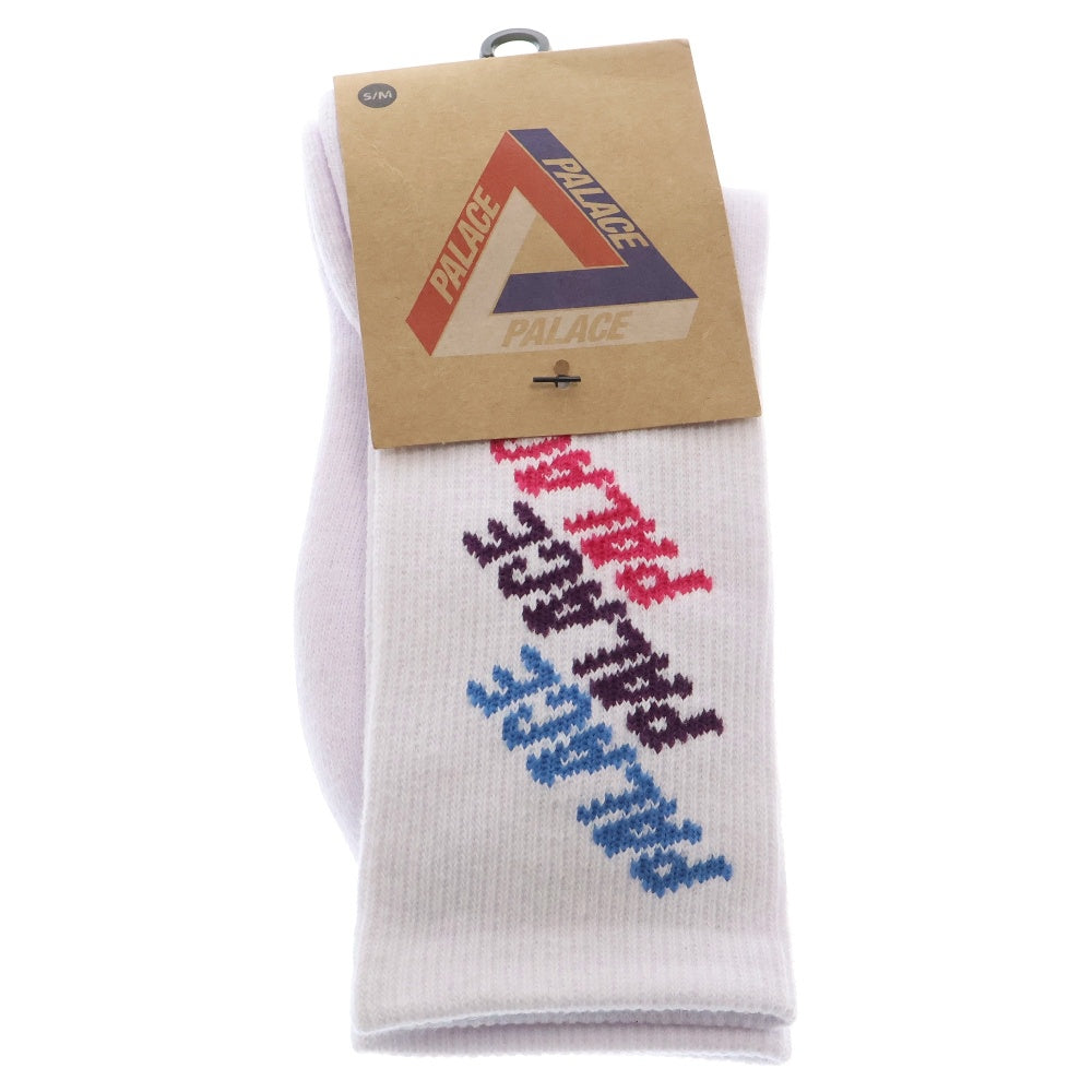 Palace Skateboards(パレススケートボーズ) REPEAT FONT SOCK リピート フォント ソックス 靴下 ホワイト