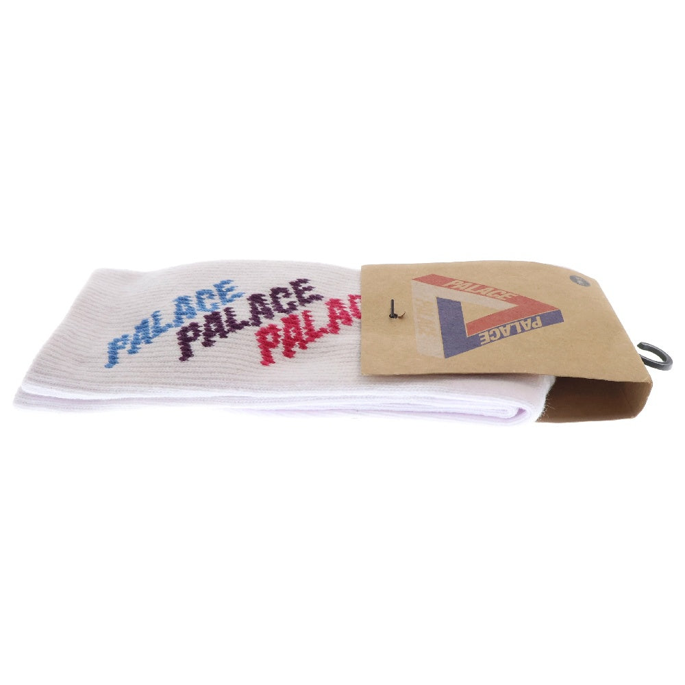 Palace Skateboards(パレススケートボーズ) REPEAT FONT SOCK リピート フォント ソックス 靴下 ホワイト